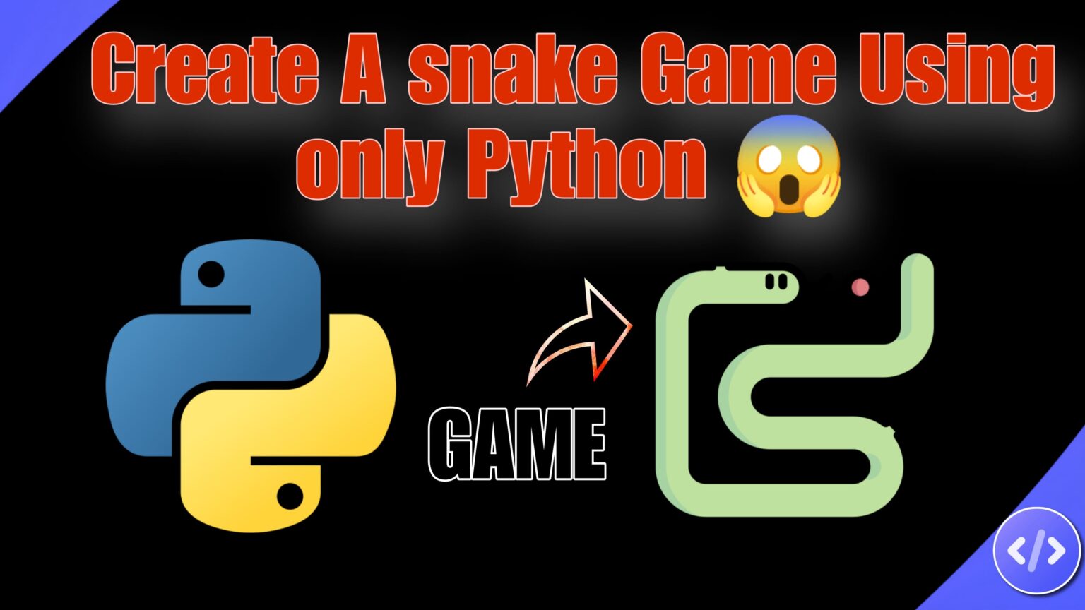 snake game in python – CodeByRolex