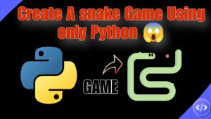 snake game in python